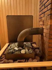 Печка парной в бане на дровах Раменское